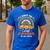 I Teach The Cutest Pumpkins In The Patch Teacher Halloween Men's Casual T-Shirt Royal Blue