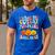 I Teach The Cutest Pumpkins In The Patch Teacher Men's Casual T-Shirt Royal Blue