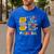 I Teach The Cutest Pumpkins Preschool Teacher Halloween Men's Casual T-Shirt Royal Blue