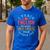 I Teach English Because Math Teachers Need Heroes Too Men's Casual T-Shirt Royal Blue I Teach English Because Math Teachers Need Heroes Too Men's Casual T-Shirt Royal Blue
