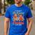 I Teach The Smartest Cookies In The Batch Teacher Christmas For Men Women Kids Men's Casual T-Shirt Royal Blue I Teach The Smartest Cookies In The Batch Teacher Christmas For Men Women Kids Men's Casual T-Shirt Royal Blue