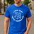 I Teach Some Turtley Awesome Kids Teacher Turtle Pun Men's Casual T-Shirt Royal Blue