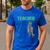I Am A Teacher Alcoholic Cat Beer Feline Men Women Men's Casual T-Shirt Royal Blue