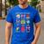 Teacher Christian God Says I Am Faith Religious Bible Verse Men's Casual T-Shirt Royal Blue Teacher Christian God Says I Am Faith Religious Bible Verse Men's Casual T-Shirt Royal Blue