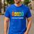 Teacher The Coolest Element Chemistry Periodic Table Science Men's Casual T-Shirt Royal Blue