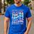 Teacher Dear Students Behind Me 1st Day Of School On Back Men's Casual T-Shirt Royal Blue Teacher Dear Students Behind Me 1st Day Of School On Back Men's Casual T-Shirt Royal Blue