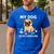 Teacher My Dog Ate My Lesson Plans School Staff Men's Casual T-Shirt Royal Blue Teacher My Dog Ate My Lesson Plans School Staff Men's Casual T-Shirt Royal Blue