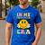 In My Teacher Era Retro Back To School Teacher Student Men's Casual T-Shirt Royal Blue In My Teacher Era Retro Back To School Teacher Student Men's Casual T-Shirt Royal Blue