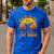 Teacher Halloween All English Teachers Love Brains Men's Casual T-Shirt Royal Blue