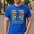 A Teacher Like Me Is Hard To Find Bigfoot Teacher Men's Casual T-Shirt Royal Blue A Teacher Like Me Is Hard To Find Bigfoot Teacher Men's Casual T-Shirt Royal Blue