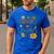 Teacher Inspire Love Men's Casual T-Shirt Royal Blue Teacher Inspire Love Men's Casual T-Shirt Royal Blue