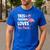 This Teacher Loves Her Flock Teaching Flamingo Girl Men's Casual T-Shirt Royal Blue This Teacher Loves Her Flock Teaching Flamingo Girl Men's Casual T-Shirt Royal Blue