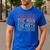 Teacher The Man The Myth The Legend School Holiday Teacher Men's Casual T-Shirt Royal Blue