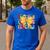 Teacher Pencil Coquette Bow Back To School Teacher Men's Casual T-Shirt Royal Blue Teacher Pencil Coquette Bow Back To School Teacher Men's Casual T-Shirt Royal Blue