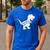 Teacher Saurus T Shirt For Men And Women Men's Casual T-Shirt Royal Blue Teacher Saurus T Shirt For Men And Women Men's Casual T-Shirt Royal Blue