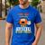 Being a Teacher Is Scary Enough Halloween Men's Casual T-Shirt Royal Blue Being a Teacher Is Scary Enough Halloween Men's Casual T-Shirt Royal Blue