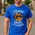 Teacher Shirt I Teach Smart Cookies Shirt Nerd Tee Men's Casual T-Shirt Royal Blue