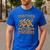 Teacher Of Smart Cookies Gingerbread Christmas Teacher Men's Casual T-Shirt Royal Blue Teacher Of Smart Cookies Gingerbread Christmas Teacher Men's Casual T-Shirt Royal Blue