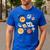 Teacher Space Science Learning Is Out Of World Solar System Men's Casual T-Shirt Royal Blue Teacher Space Science Learning Is Out Of World Solar System Men's Casual T-Shirt Royal Blue