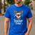 Teacher Squad Red Plaid Rudolph Reindeer Christmas Men's Casual T-Shirt Royal Blue Teacher Squad Red Plaid Rudolph Reindeer Christmas Men's Casual T-Shirt Royal Blue