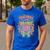 Teacher Teachers Love Brains Halloween Men Women Men's Casual T-Shirt Royal Blue