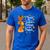 Teacher Thanksgiving I Teach The Cutest Turkeys In The Patch Men's Casual T-Shirt Royal Blue Teacher Thanksgiving I Teach The Cutest Turkeys In The Patch Men's Casual T-Shirt Royal Blue