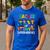 Teacher Of Tiny Superheroes Teach 100th Day Of School Men Women Girls Kids Men's Casual T-Shirt Royal Blue