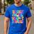 Teacher Of The Visually Impaired Blindness Awareness Men's Casual T-Shirt Royal Blue Teacher Of The Visually Impaired Blindness Awareness Men's Casual T-Shirt Royal Blue