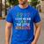 Teachers I Love My Job For All The Little Reasons Teacher Men's Casual T-Shirt Royal Blue