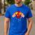 Teachers Are Superheroes 4th Grade Super Teacher Staff Men Women Men's Casual T-Shirt Royal Blue