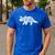 Teachersaurus Like A Normal Teacher Awesome Dinosaur Teacher Men Women Girls Kids Men's Casual T-Shirt Royal Blue