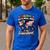 Teaching Multilingual Minds Learners English ESL Teacher Men's Casual T-Shirt Royal Blue