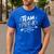Team Pre K T Shirt Fun For Kids And Teachers Men's Casual T-Shirt Royal Blue