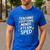 Team Sped Sped Teacher Special Education Teacher Team Men's Casual T-Shirt Royal Blue