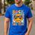 Test Day Rock The Test Teacher Testing Day You Got This Men's Casual T-Shirt Royal Blue