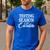 Testing Season Is My Cardio Teacher Test Day Men's Casual T-Shirt Royal Blue