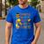 Thankful For My 4th Grade Turkey Thanksgiving Turkey Teacher Men's Casual T-Shirt Royal Blue Thankful For My 4th Grade Turkey Thanksgiving Turkey Teacher Men's Casual T-Shirt Royal Blue