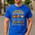 Thankful Syllables Teacher Thanksgiving Educational Kids Men's Casual T-Shirt Royal Blue