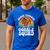 Thanksgiving Dance Teacher Gobble Squad Turkey Men's Casual T-Shirt Royal Blue Thanksgiving Dance Teacher Gobble Squad Turkey Men's Casual T-Shirt Royal Blue