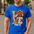 Thanksgiving Love Pre-K Teacher Turkey Autumn Fall For Men Women Girls Kids Men's Casual T-Shirt Royal Blue