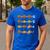 Thanksgiving Order Of Operations Thanksgiving Math Teacher Men's Casual T-Shirt Royal Blue