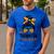 Thanksgiving Shirt Teacher Women Messy Bun Thankful Teacher Men's Casual T-Shirt Royal Blue Thanksgiving Shirt Teacher Women Messy Bun Thankful Teacher Men's Casual T-Shirt Royal Blue