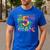 Tie Dye 5th Grade Typography Team Fifth Grade Teacher For Men Women Girls Kids Men's Casual T-Shirt Royal Blue
