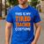 This Is My Tired Teacher Costume Quick Easy Lazy Halloween For Men Women Men's Casual T-Shirt Royal Blue This Is My Tired Teacher Costume Quick Easy Lazy Halloween For Men Women Men's Casual T-Shirt Royal Blue