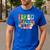Tired Teachers Club Groovy Teachers Back To School Men's Casual T-Shirt Royal Blue Tired Teachers Club Groovy Teachers Back To School Men's Casual T-Shirt Royal Blue