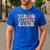 Tired Teachers Club Groovy Teachers Back To School Tee Men's Casual T-Shirt Royal Blue