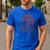 Tired Teachers Club Men's Casual T-Shirt Royal Blue Tired Teachers Club Men's Casual T-Shirt Royal Blue