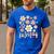 TK Vibes Back To School TK Girl Kid TK Team TK Teacher Women Men's Casual T-Shirt Royal Blue TK Vibes Back To School TK Girl Kid TK Team TK Teacher Women Men's Casual T-Shirt Royal Blue