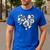 TK Vibes Back To School TK Kid Girl TK Team TK Teacher Women Men's Casual T-Shirt Royal Blue