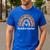 Toddler Teacher Rainbow Leopard Infant Teacher Men Women Men's Casual T-Shirt Royal Blue Toddler Teacher Rainbow Leopard Infant Teacher Men Women Men's Casual T-Shirt Royal Blue